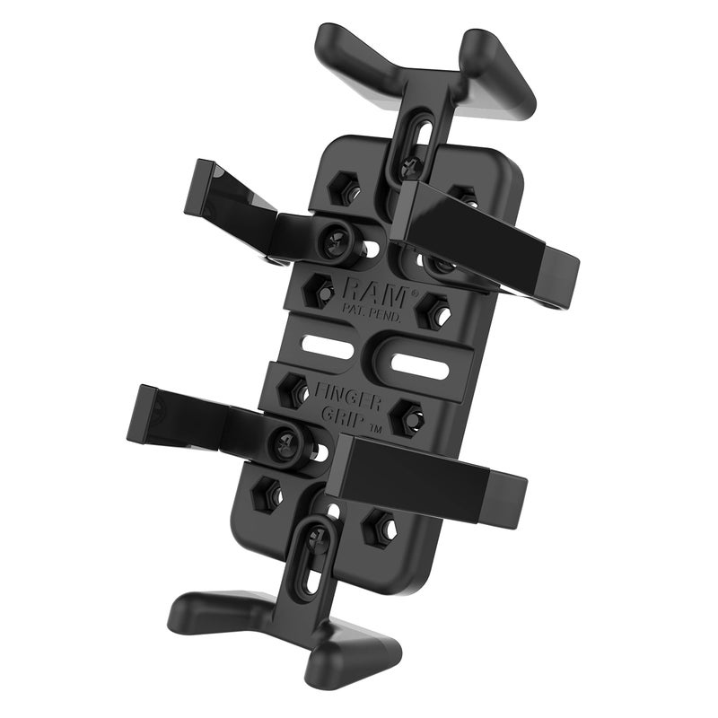 RAM Mounts Finger-Grip GPS and Radio Holder RAM-HOL-UN4U Compatible with RAM B 1" and C 1.5" Components